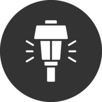 Streetlight Creative Icon Design vector