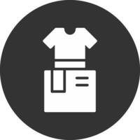 Clothes Box Creative Icon Design vector