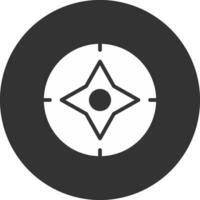 Compass Creative Icon Design vector