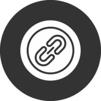 Glyph Round Circle Multicolor Design vector
