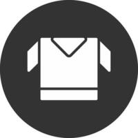 diseño de icono creativo de camisa vector