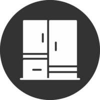 Wardrobe Creative Icon Design vector