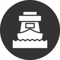 Ship Creative Icon Design vector