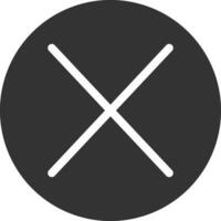 Crose Creative Icon Design vector