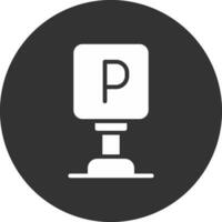 Parking Creative Icon Design vector