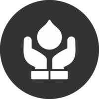 Water Conservation Creative Icon Design vector