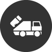 Garbage Truck Creative Icon Design vector