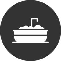 Bathtub Creative Icon Design vector