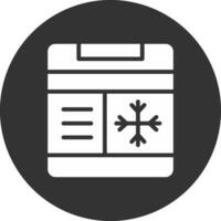 Freezer Creative Icon Design vector