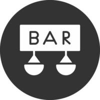 Bar Creative Icon Design vector