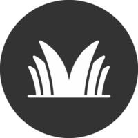 Grass Creative Icon Design vector