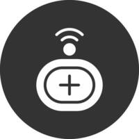 Touchless Health Screen Creative Icon Design vector