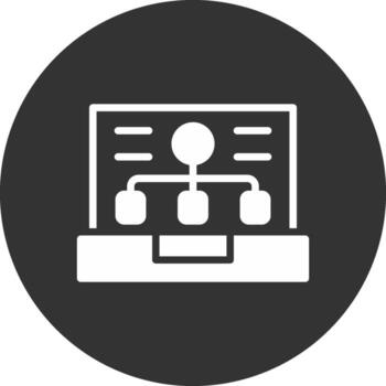 frente final desarrollo creativo icono diseño vector