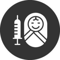 Vaccination Creative Icon Design vector