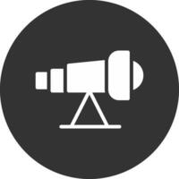 diseño de icono creativo de telescopio vector