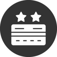 Points Rewards Cards Creative Icon Design vector