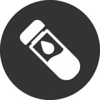 Test Tube Creative Icon Design vector