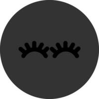 pestañas creativo icono diseño vector