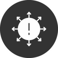 Diversification Creative Icon Design vector