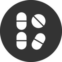 Pill Creative Icon Design vector