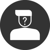 Suspect Creative Icon Design vector