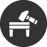 Anvil Creative Icon Design vector
