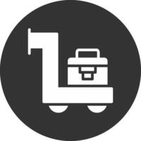 Trolley Creative Icon Design vector