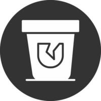 Trash Creative Icon Design vector