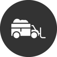 Snowplow Creative Icon Design vector