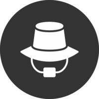 diseño de icono creativo de sombrero vector