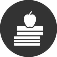 Stack Of Books Creative Icon Design vector