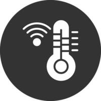 termostato creativo icono diseño vector