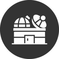 diseño de icono creativo del observatorio vector