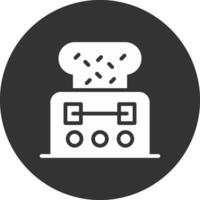 Toaster Creative Icon Design vector