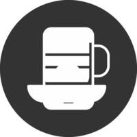 Tea Cup Creative Icon Design vector