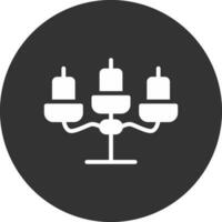 Candelabra Creative Icon Design vector