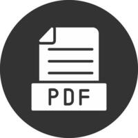 Pdf Creative Icon Design vector