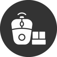 Wireless Mouse Creative Icon Design vector