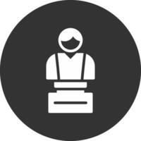 Sculpture Creative Icon Design vector