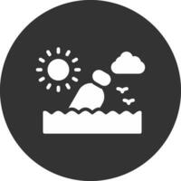Message In A Bottle Creative Icon Design vector