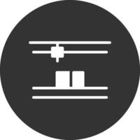 3D Printing Creative Icon Design vector