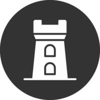 diseño de icono creativo de torre vector