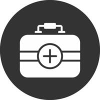 First Aid Kit Creative Icon Design vector