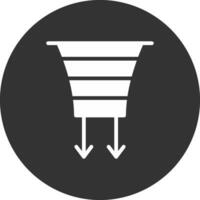 Funnel Creative Icon Design vector