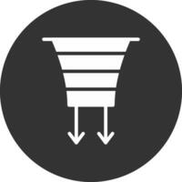 Funnel Creative Icon Design vector