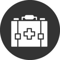 First Aid Kit Creative Icon Design vector