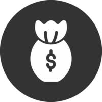 Money Bag Creative Icon Design vector