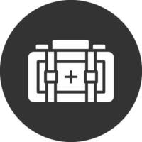 First Aid Kit Creative Icon Design vector