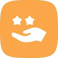 Customer Review Creative Icon Design vector