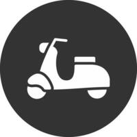 diseño de icono creativo de scooter vector